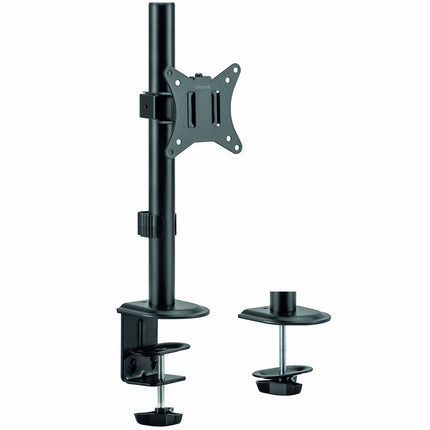 LogiLink Monitor Desk Mount for 17–32 Inch Screens, Short Arm, Up To 9 kg, Black