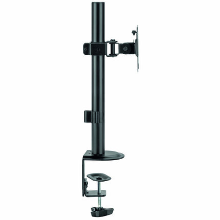 LogiLink Monitor Desk Mount for 17–32 Inch Screens, Short Arm, Up To 9 kg, Black