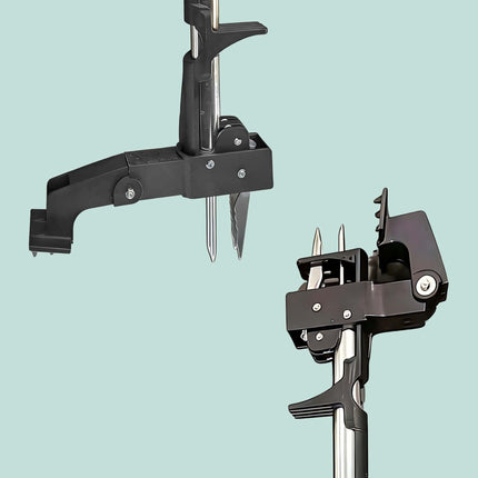 Long-Handled Dandelion Puller with Ejector, Steel