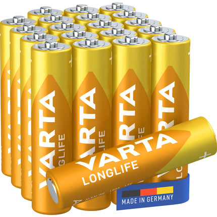 Longlife AAA / LR03 Batterie 20er-Pack