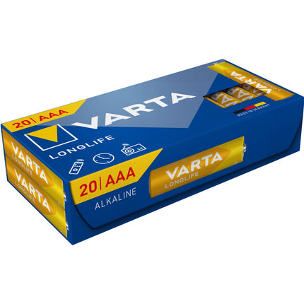 Longlife AAA / LR03 Batterie 20er-Pack
