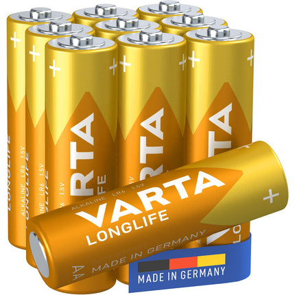 Longlife AA / LR06 Batterie 10er-Pack