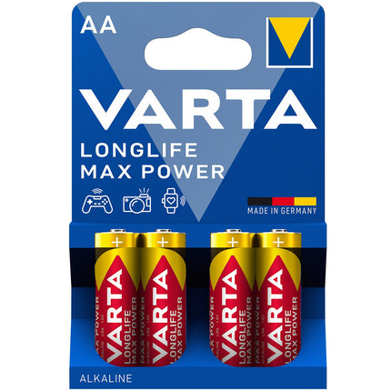 Longlife Max Power AA / LR6 Batterie 4er-Pack