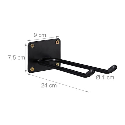 Long wall hook set of 2