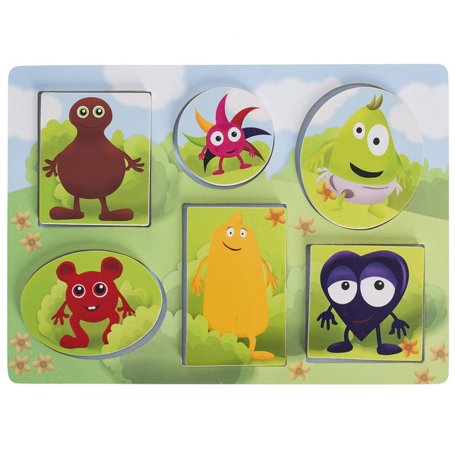 Suchen Puzzle 6 Figuren