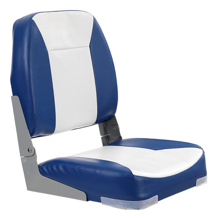 Low Back Folding Boat Seats, Waterproof Padded, 2 Pack