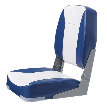 Low Back Folding Boat Seats, Waterproof Padded, 2 Pack