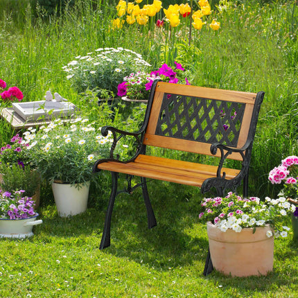 Chaise de jardin basse en bois