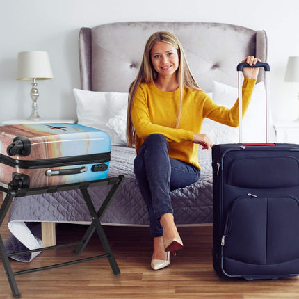 Luggage bench wood