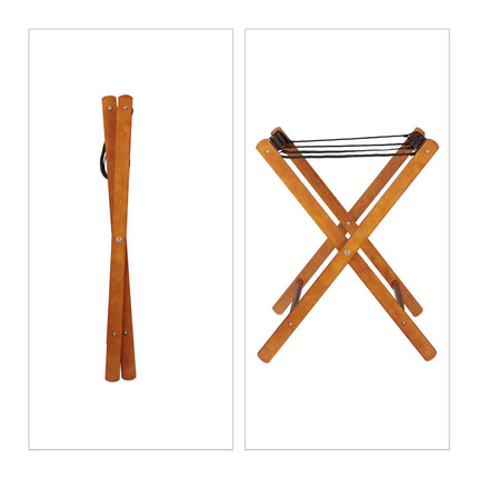 Gepäckbank Holz