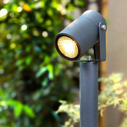 Luna 65 Poller/Gartenspot 350 lm 5W 35° Grau