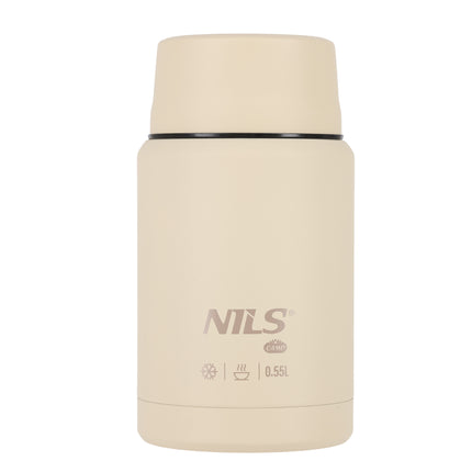 Lunch-Thermoskanne 550ml Edelstahl, auslaufsicher