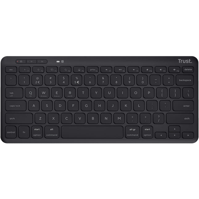 Kabellose Lyra Compact-Tastatur mit nordischem Layout