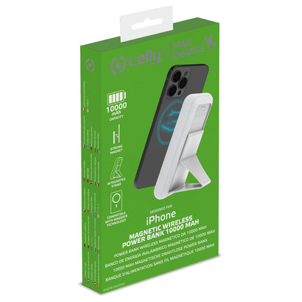 MAGPB10000 PowerBank 15 W MagSafe Kabelloses Laden 10.000 mAh Weiß
