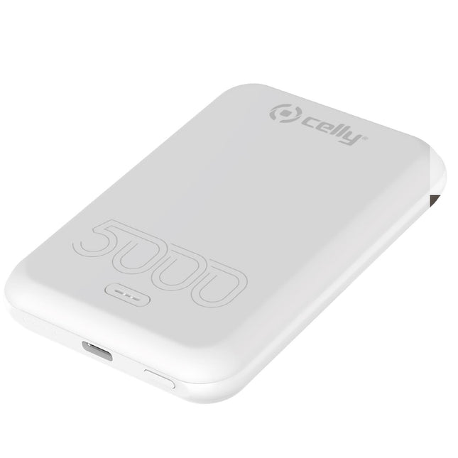 MAGPB5000EVO powerbanka 15W MagSafe bezdrátové nabíjení 5000mAh, bílá