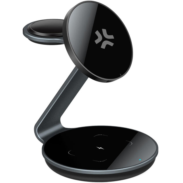 MAGSTAND3IN1EVO 3-in-1-Magnetständer Kabelloses Laden 15 W