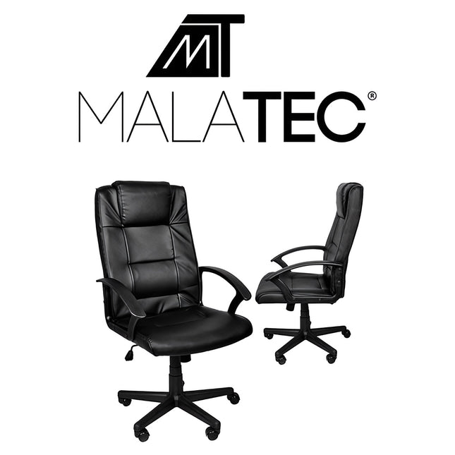 MALATEC Bürosessel aus Ökoleder 