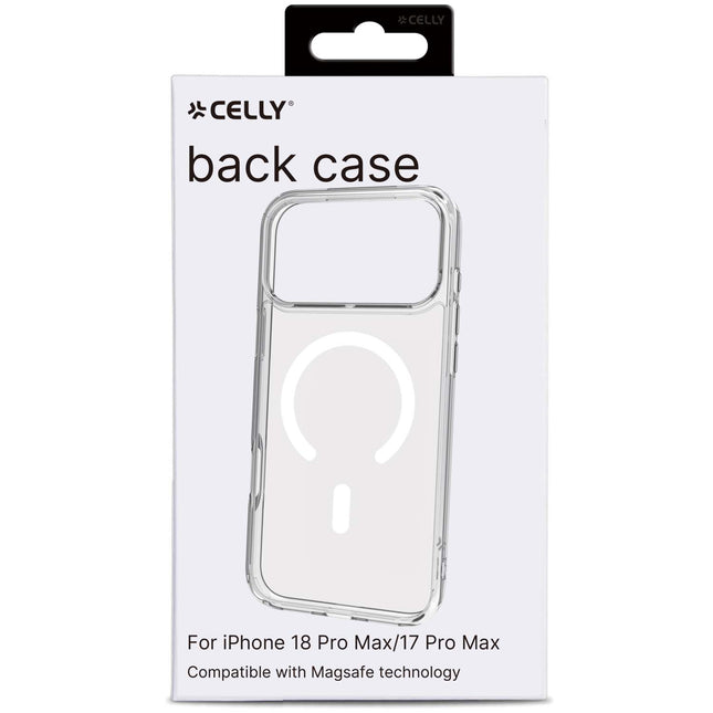 MagSafe-Compatible Clear TPU Case for iPhone 18/17 Pro Max