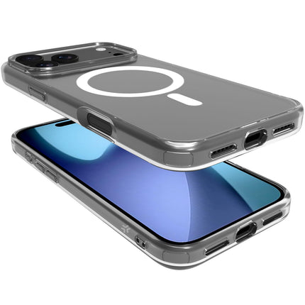 MagSafe-kompatible TPU-Hülle für iPhone 17 Pro Max, Transparent