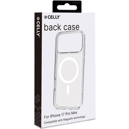 MagSafe-kompatible TPU-Hülle für iPhone 17 Pro Max, Transparent