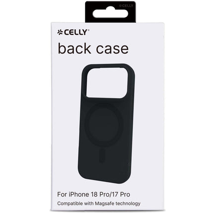 MagSafe-kompatible TPU-Hülle für iPhone 18/17 Pro, Dunkelsilber