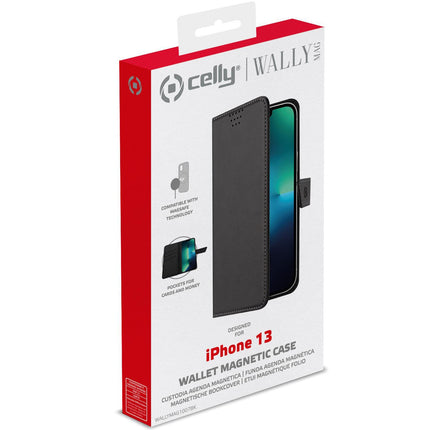 MagSafe Wallet Case iPhone 13 Schwarz