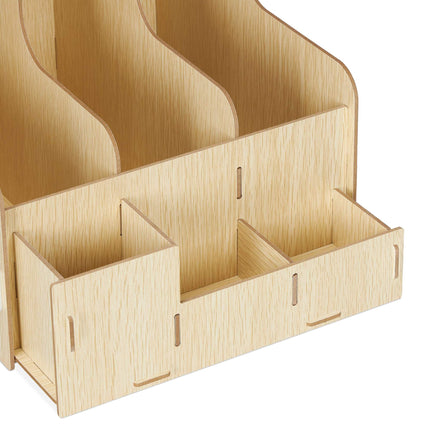 Boîte à magazines et à outils à 3 compartiments