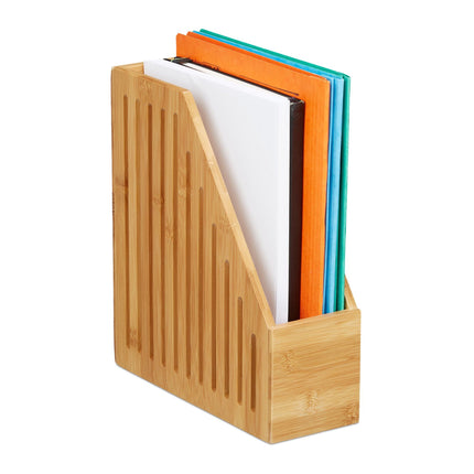Zeitschriftensammler A4 Bambus