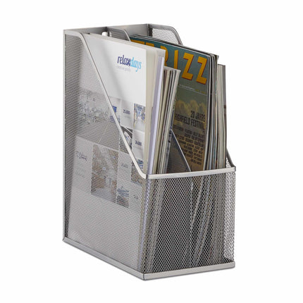 Magazine collector with 2 compartments