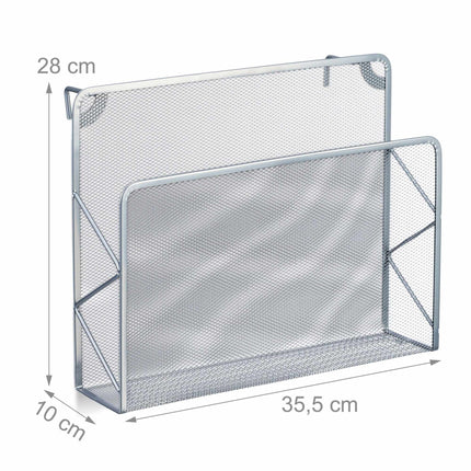 Magazine holder wall