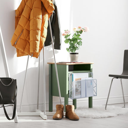 Magazine holder wall