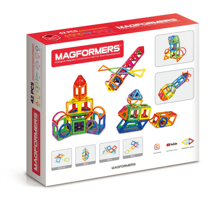 Magformers Magnetkonstruktionsset Basic, 42 Teile