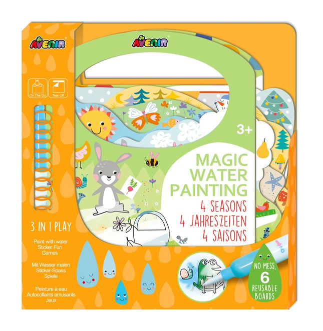 Magic Water Painting Set for Kids - 4 Seasons Design