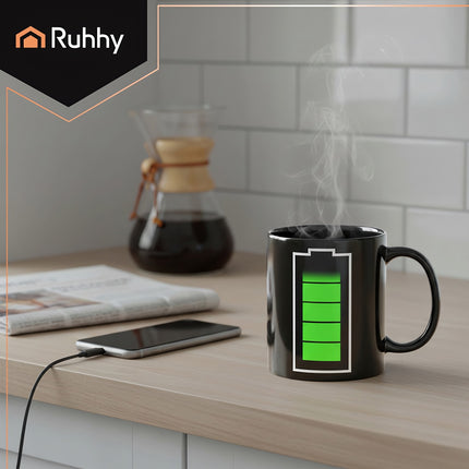 Magic mug - battery 330ml Ruhhy 22103