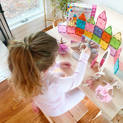 Magna-Tiles Magnetic Building Tiles Stardust, 15 Pcs