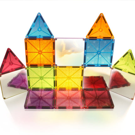Magna-Tiles Magnetic Building Tiles Stardust, 15 Pcs