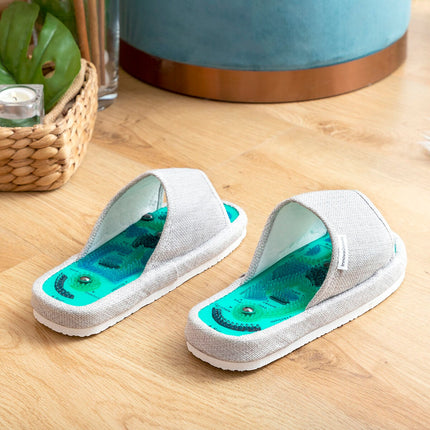 Magnetic Acupressure Slippers Massers InnovaGoods - S/M
