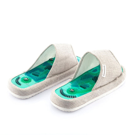 Magnetic Acupressure Slippers Massers InnovaGoods - S/M