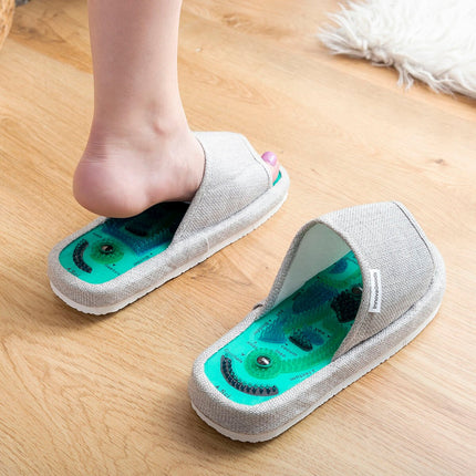 Magnetic Acupressure Slippers Massers InnovaGoods - S/M