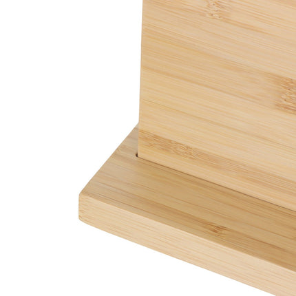 Magnetický bambusový blok na nože – oboustranný, stabilní stojan