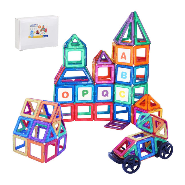 Magnetic Building Blocks Set for Kids – 100 Pieces
