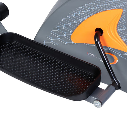 Magnetischer Crosstrainer, Grau – Heim-Fitnessgeräte