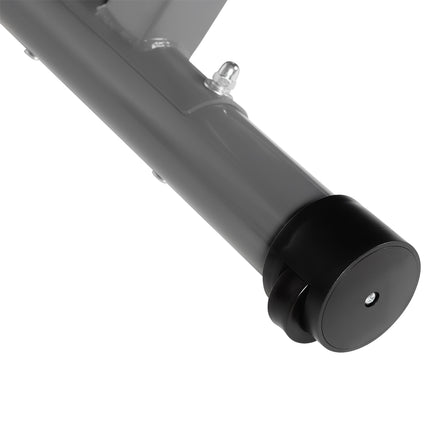 Magnetischer Crosstrainer, Grau – Heim-Fitnessgeräte