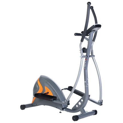 Magnetischer Crosstrainer, Grau – Heim-Fitnessgeräte