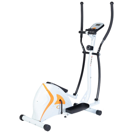 Magnetischer Ellipsentrainer, weiß, Heim-Fitnessgerät