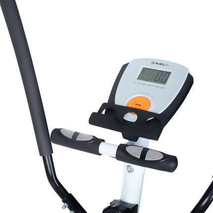 Magnetischer Ellipsentrainer, weiß, Heim-Fitnessgerät