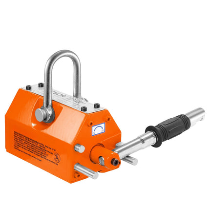 Magnetic Lifter 1320 lb, Permanent Lifting Magnet, Release