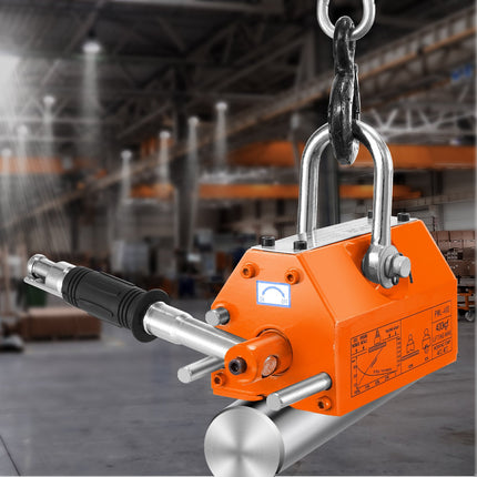 Magnetic Lifter 880 lb Capacity, Permanent, Release Handle