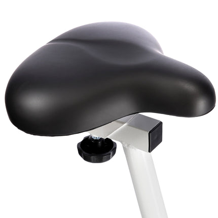Magnetisches Heimtrainer-Fahrrad, Weiß-Grün, Heimfitness