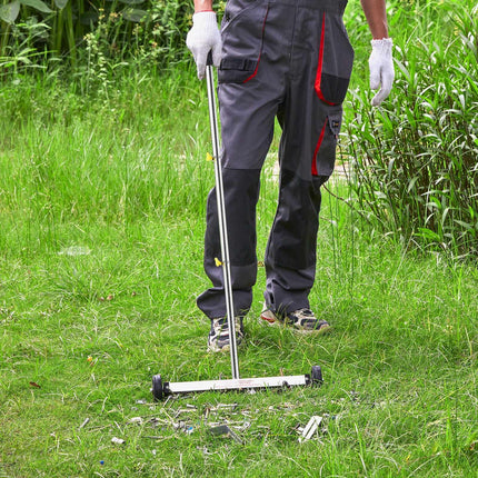 Magnetic Sweeper With Wheels, 43 cm, 4.5 kg Capacity